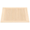Vidaxl kastdeuren met lamellen 2 st 69x49,4 cm massief grenenhout
