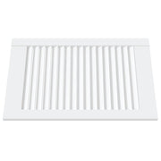 Vidaxl kastdeuren met lamellen 4 st 61,5x39,4 cm grenenhout wit - afbeelding 3