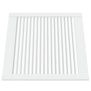 Vidaxl kastdeur met lamellen 61,5x59,4 cm massief grenenhout wit - afbeelding 3