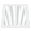 Vidaxl kastdeuren met lamellen 4 st 61,5x59,4 cm grenenhout wit