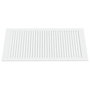 Vidaxl kastdeuren met lamellen 2 st 99,3x49,4 cm grenenhout wit - afbeelding 3