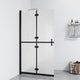 Vidaxl inloopdouchewand inklapbaar 110x190 cm esg-glas mat