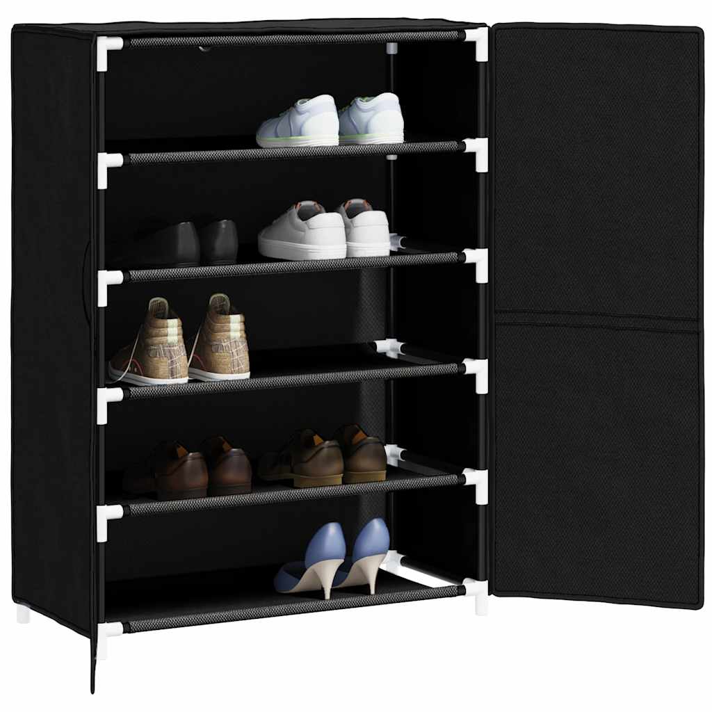 Vidaxl schoenenkast 60x30x90 cm stof zwart