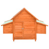 Vidaxl kippenhok 150x96x110 cm massief vurenhout