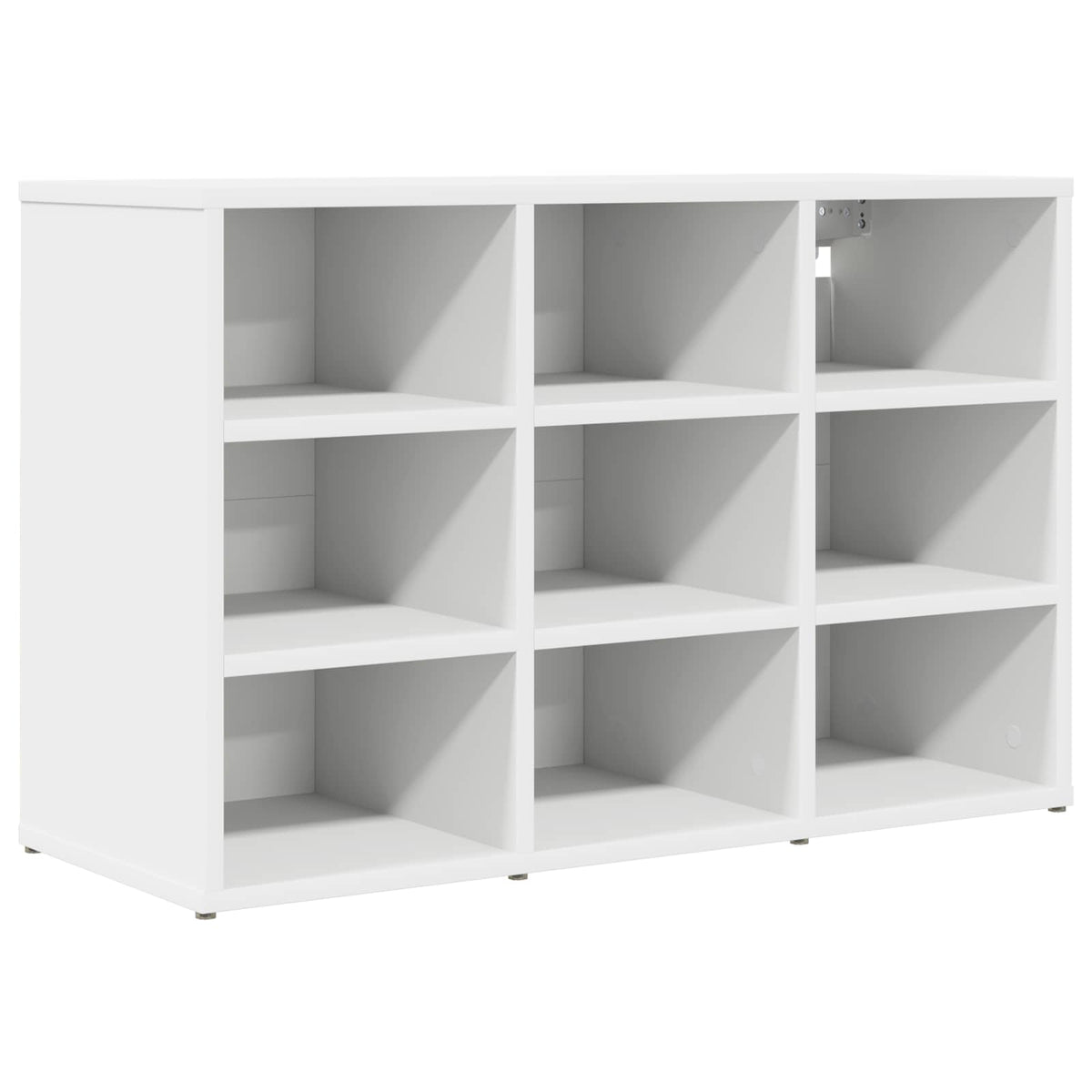 Vidaxl schoenenkast 77,5 x 30 x 51 cm bewerkt hout wit