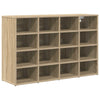 Vidaxl schoenenkast sonoma eiken 103 x 30 x 67 cm bewerkt hout
