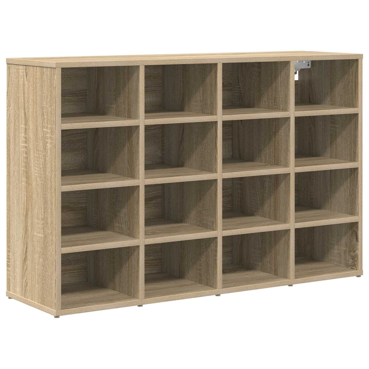 Vidaxl schoenenkast 103 x 30 x 67 cm bewerkt hout sonoma eiken