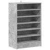 Vidaxl schoenenkast 60x35x92 cm bewerkt hout betongrijs