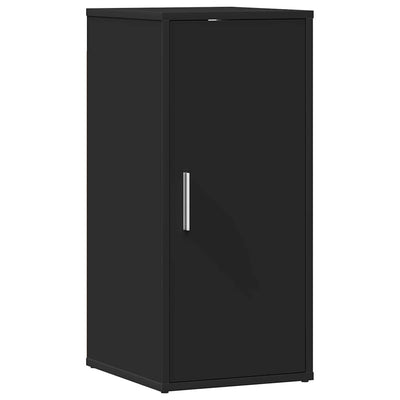 Vidaxl schoenenkast 32x35x70 cm bewerkt hout zwart