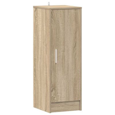 Vidaxl schoenenkast 32x35x92 cm bewerkt hout sonoma eikenkleurig