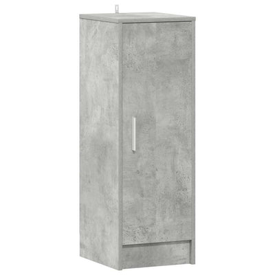 Vidaxl schoenenkast 32x35x92 cm bewerkt hout betongrijs