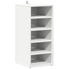 Vidaxl schoenenkast 31,5x35x70 cm bewerkt hout wit