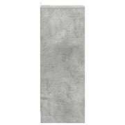Vidaxl schoenenkast 31,5x35x90 cm bewerkt hout betongrijs - afbeelding 3