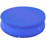 Vidaxl zwembadhoezen 2 st voor 450-457 cm bovengrondse zwembaden rond - afbeelding 3