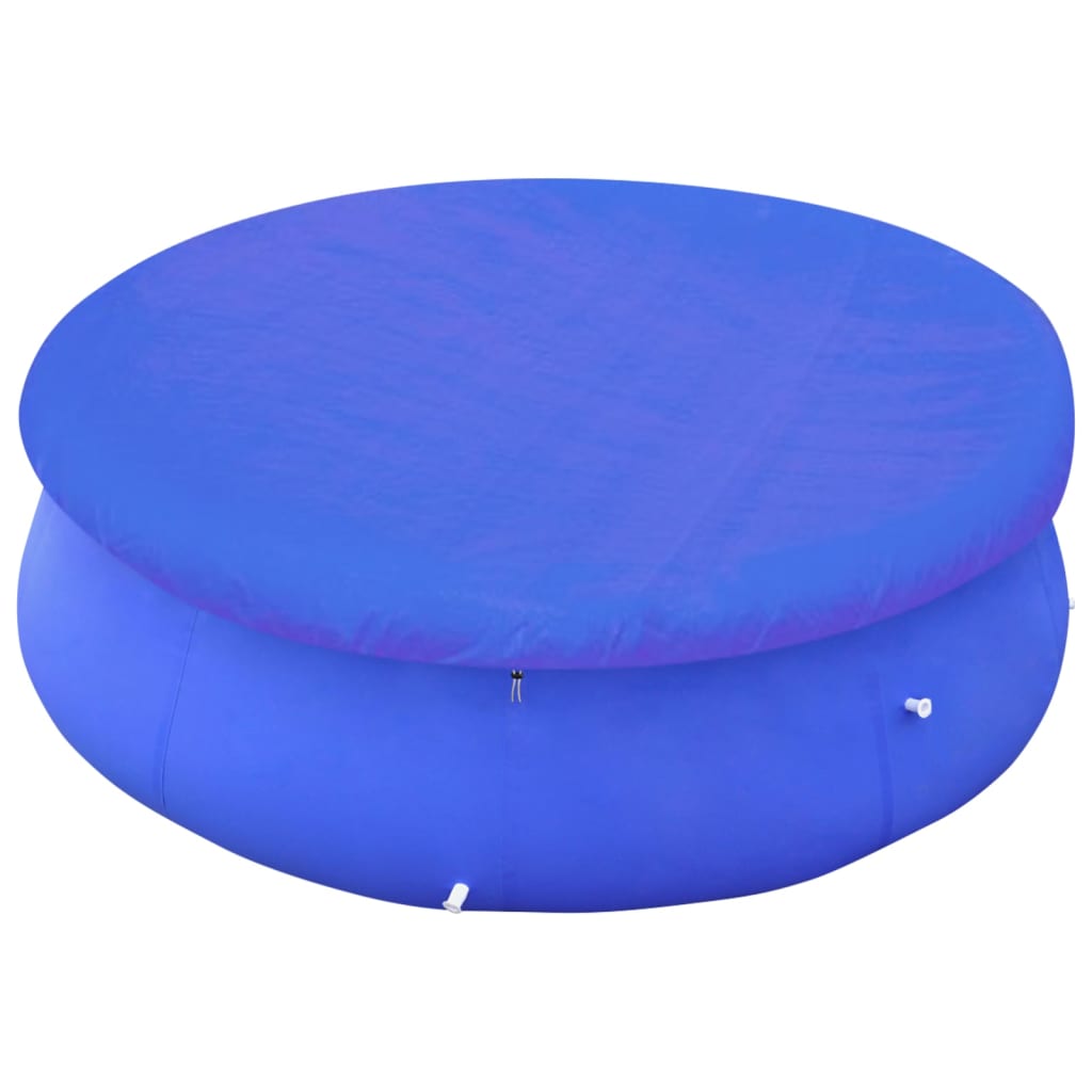Vidaxl zwembadhoezen 2 st rond 90 g m² 540cm pe