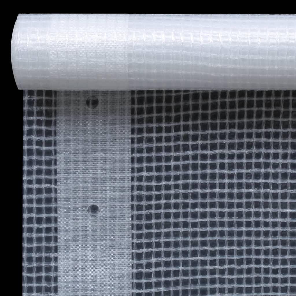 Vidaxl dekzeilen 2 st leno 260 g m² 2x2 m wit