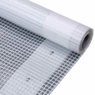 Vidaxl dekzeilen 2 st leno 260 g m² 2x15 m wit