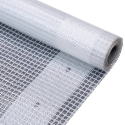 Vidaxl dekzeilen 2 st leno 260 g m² 4x3 m wit