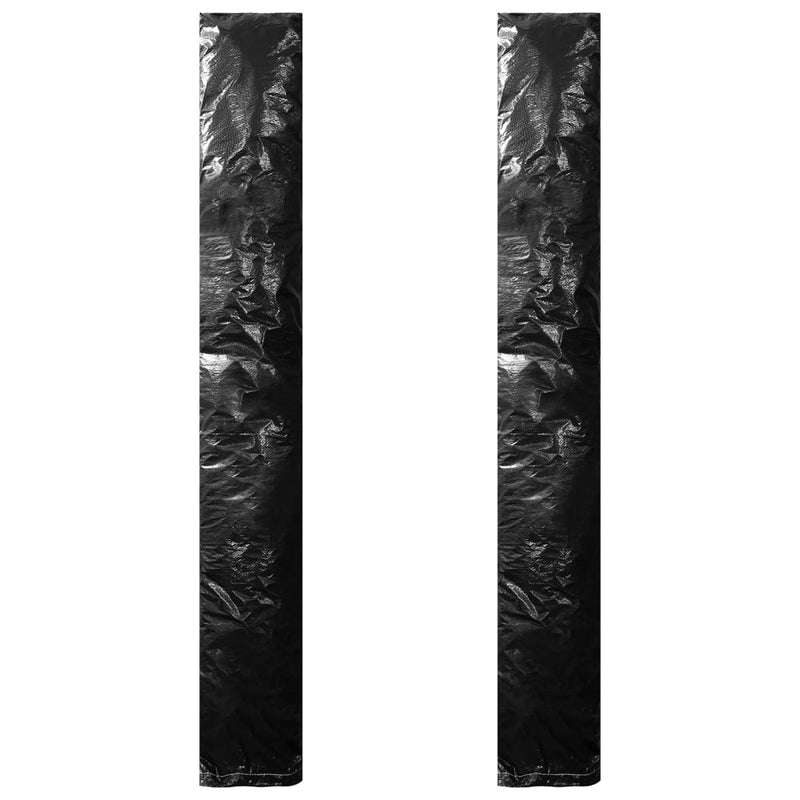 Vidaxl parasolhoezen 2 st met rits 175 cm pe
