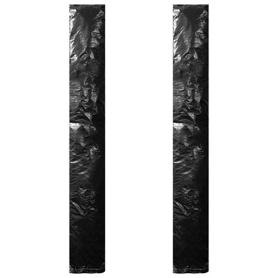 Vidaxl parasolhoezen 2 st met rits 200 cm pe