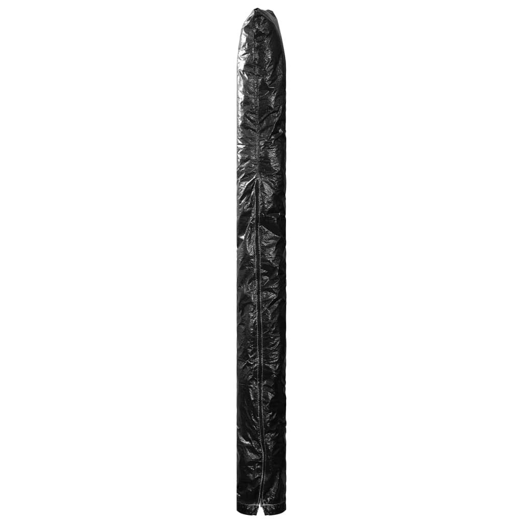 Vidaxl parasolhoezen 2 st met rits 200 cm pe