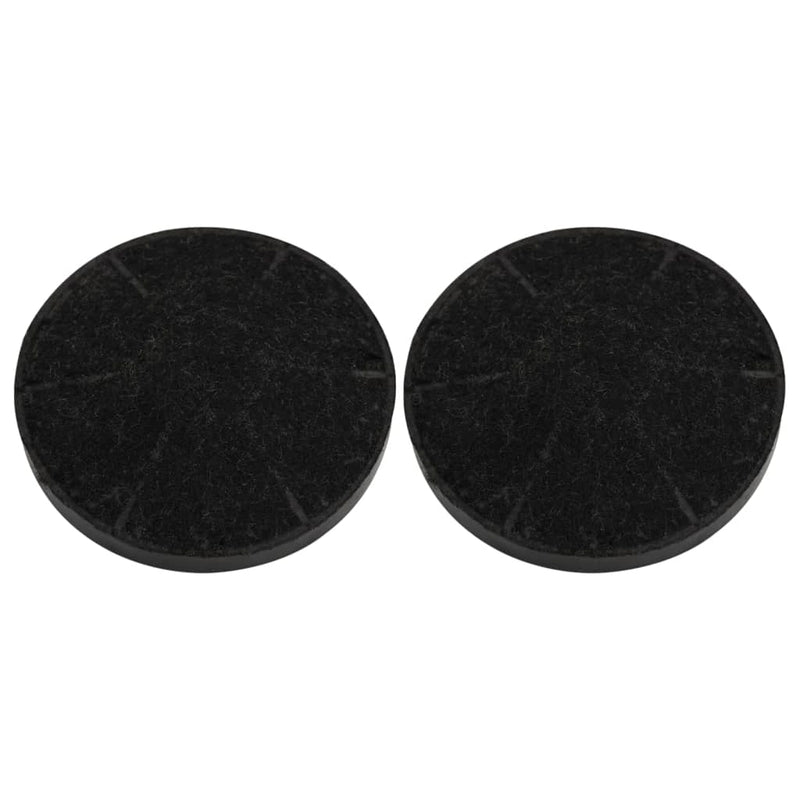 Vidaxl koolstoffilters voor afzuigkap 2 st 105x21 mm