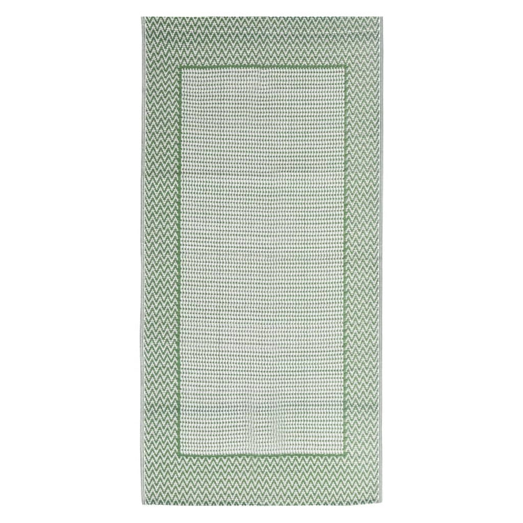 Vidaxl buitenkleed arakil 80x150 cm polypropeen groen