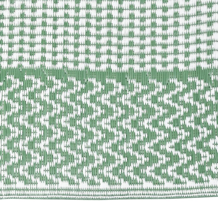 Vidaxl buitenkleed arakil 80x150 cm polypropeen groen