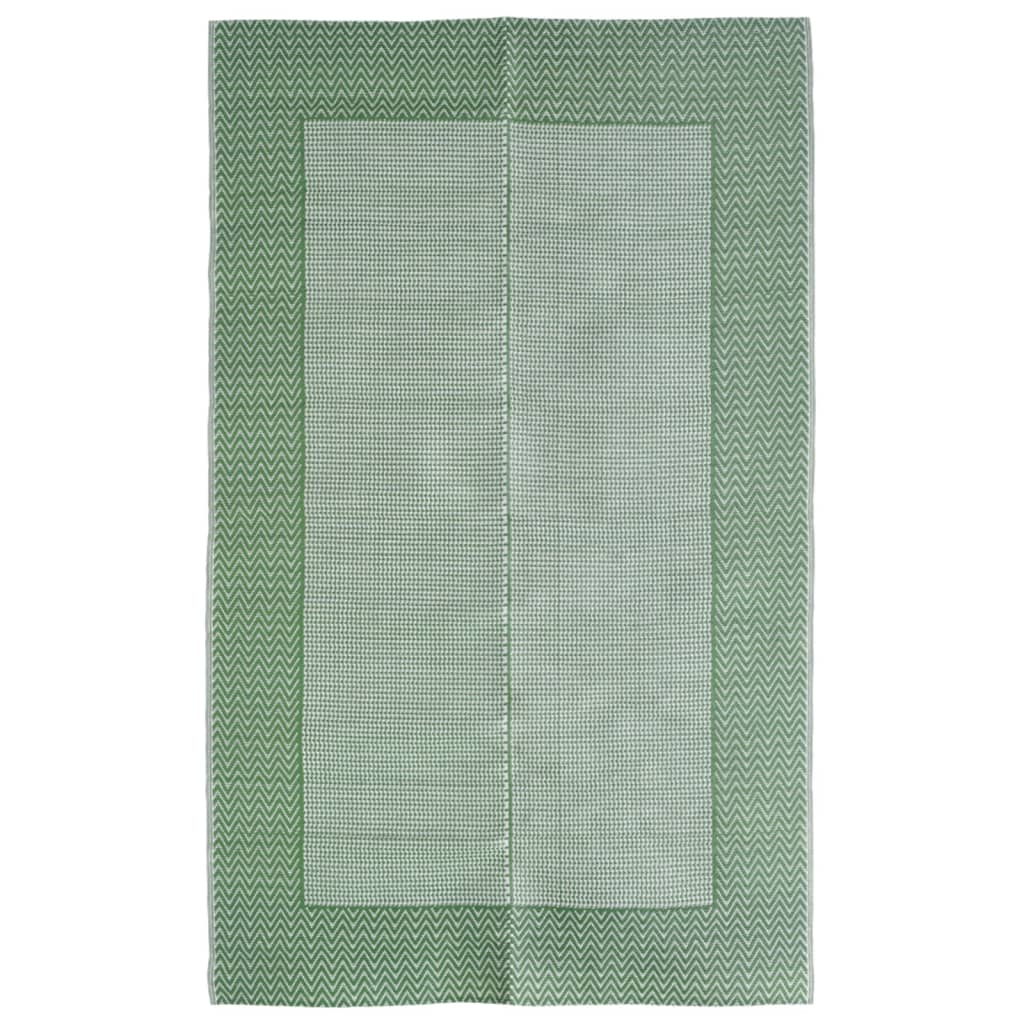 Vidaxl buitenkleed arakil 120x180 cm pp groen