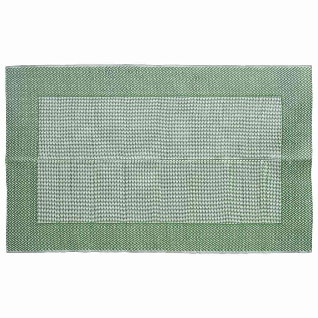 Vidaxl buitenkleed arakil 140x200 cm pp groen