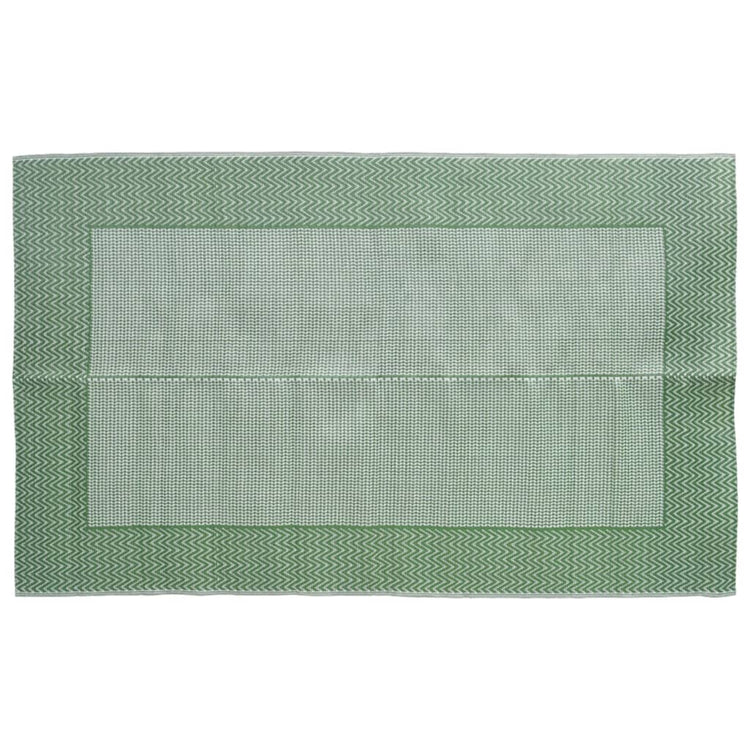 Vidaxl buitenkleed arakil 160x230 cm polypropeen groen