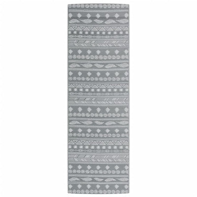Vidaxl buitenkleed arakil 80x250 cm pp grijs