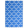 Vidaxl buitenkleed arakil 160x230 cm polypropeen blauw