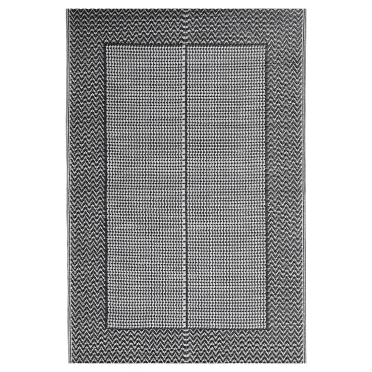 Vidaxl buitenkleed arakil 140x200 cm polypropeen zwart