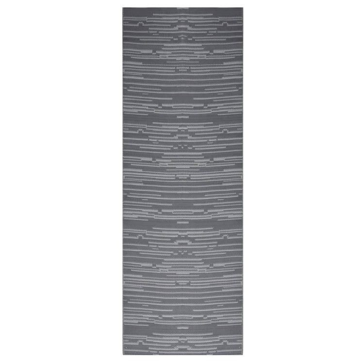 Vidaxl buitenkleed arakil 80x250 cm polypropeen antracietkleurig