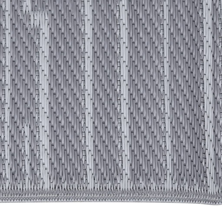 Vidaxl buitenkleed arakil 80x250 cm polypropeen antracietkleurig