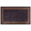 Vidaxl vloerkleed wasbaar anti-slip 190x300 cm zwart en goudkleurig