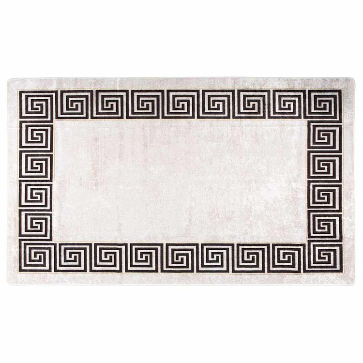 Vidaxl vloerkleed wasbaar 120x180 cm lichtbeige
