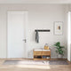 Vidaxl vloerkleed wasbaar 80x300 cm grijs