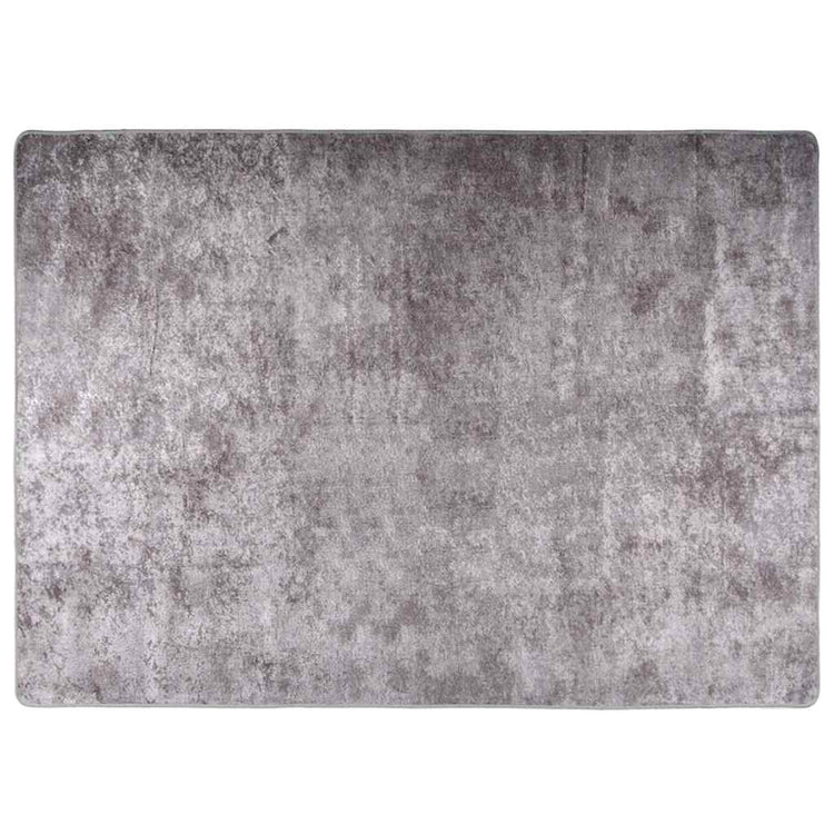 Vidaxl vloerkleed wasbaar 120x180 cm grijs
