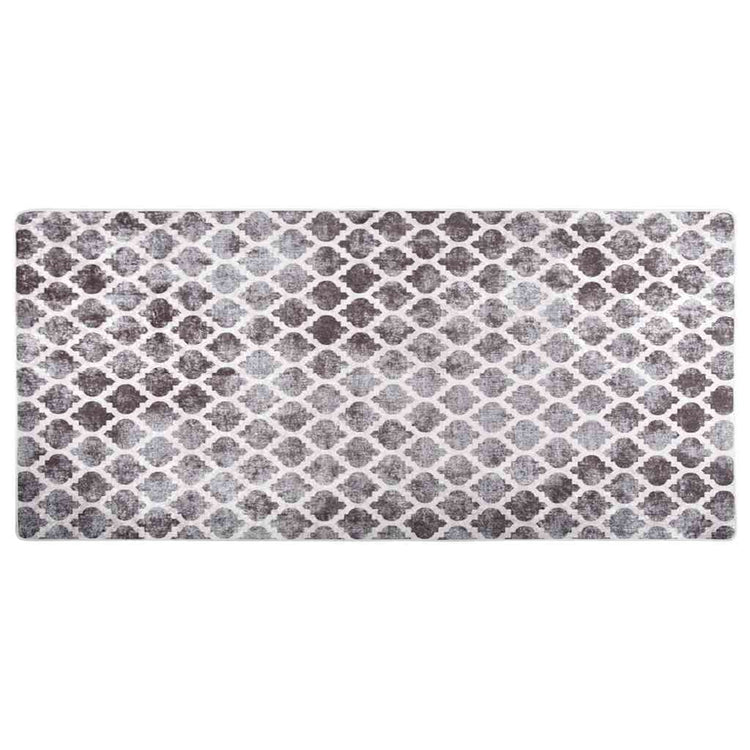Vidaxl vloerkleed wasbaar anti-slip 80x300 cm meerkleurig
