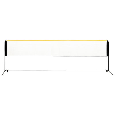 Vidaxl badmintonnet verstelbaar 500x103x94-158 cm metaal