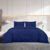 Vidaxl dekbedovertrekset 220x240 cm katoen marineblauw