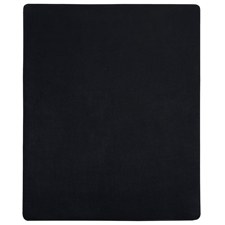 Vidaxl hoeslakens 2 st jersey 180x200 cm katoen zwart