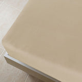 Vidaxl hoeslakens jersey 2 st 90x200 cm katoen taupe - afbeelding 3