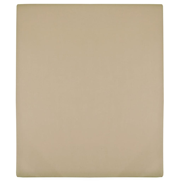 Vidaxl hoeslaken jersey 100x200 cm katoen taupe