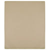 Vidaxl hoeslakens jersey 2 st 100x200 cm katoen taupe
