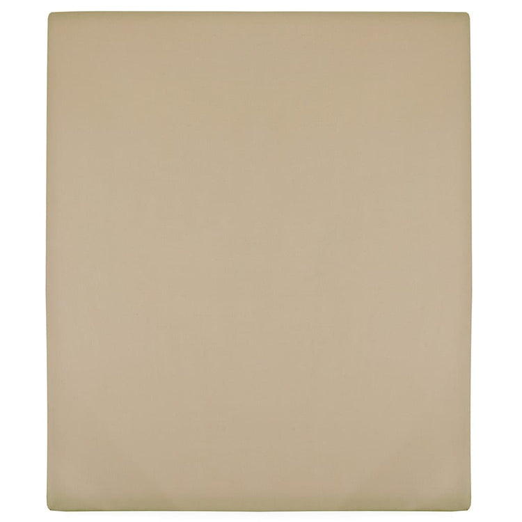 Vidaxl hoeslaken jersey 180x200 cm katoen taupe