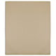 Vidaxl hoeslaken jersey 180x200 cm katoen taupe