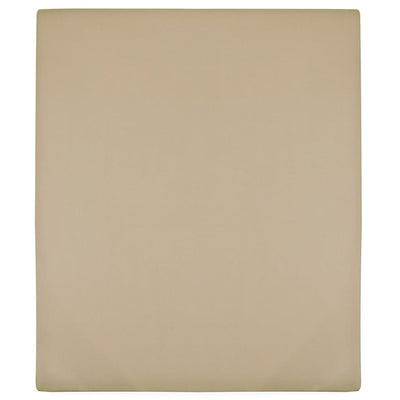 Vidaxl hoeslaken jersey 180x200 cm katoen taupe